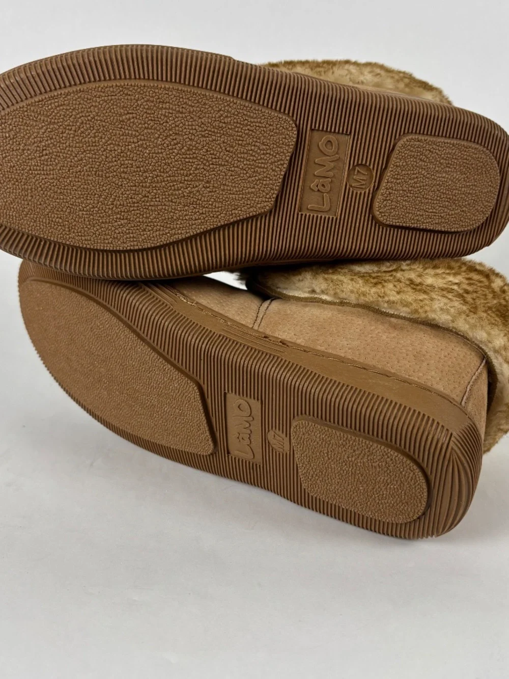 LAMO, bootie slippers, in chestnut, Men's Size 7